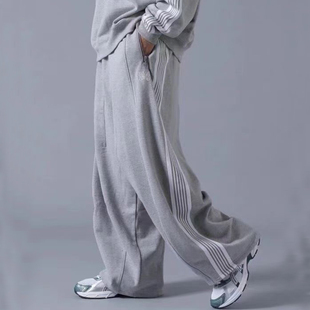 老夫子 Needles HD pant刺绣蝴蝶 日系宽松胖胖裤复古阔腿气球裤