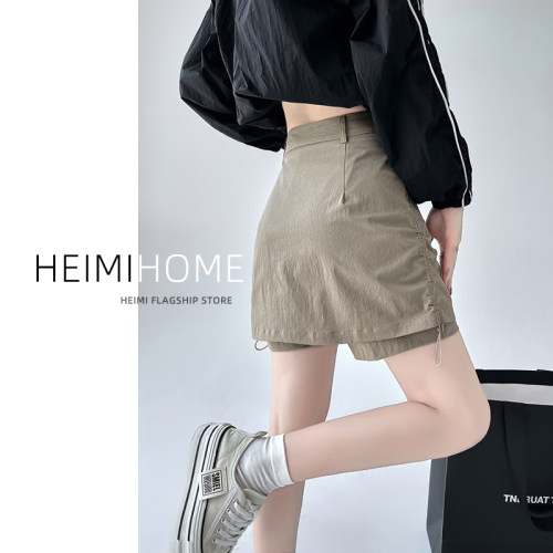 包臀裙a字裤裙工装短裙女春夏秋