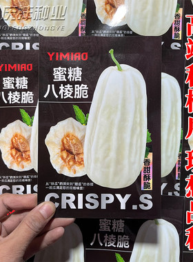 甜蜜八棱脆甜瓜种子春夏播
