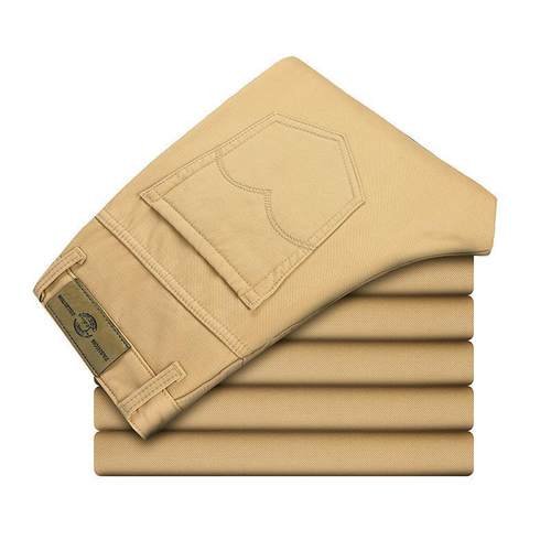 鸿鑫杰Mens Chinos Large Size Pants Man Cotton Trousers长裤男