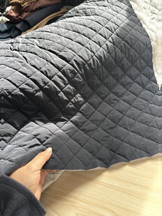 宽1.45米左右 1.5米 绗棉面料 塔丝隆夹棉布料 小方格