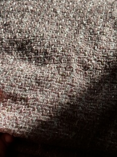 薄款 宽1.45米左右 粉色 楼下面料 小香风布料 2米