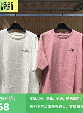 2023年新款CONVERSE匡威花朵自行车女子短袖T恤10025185-A03-A01