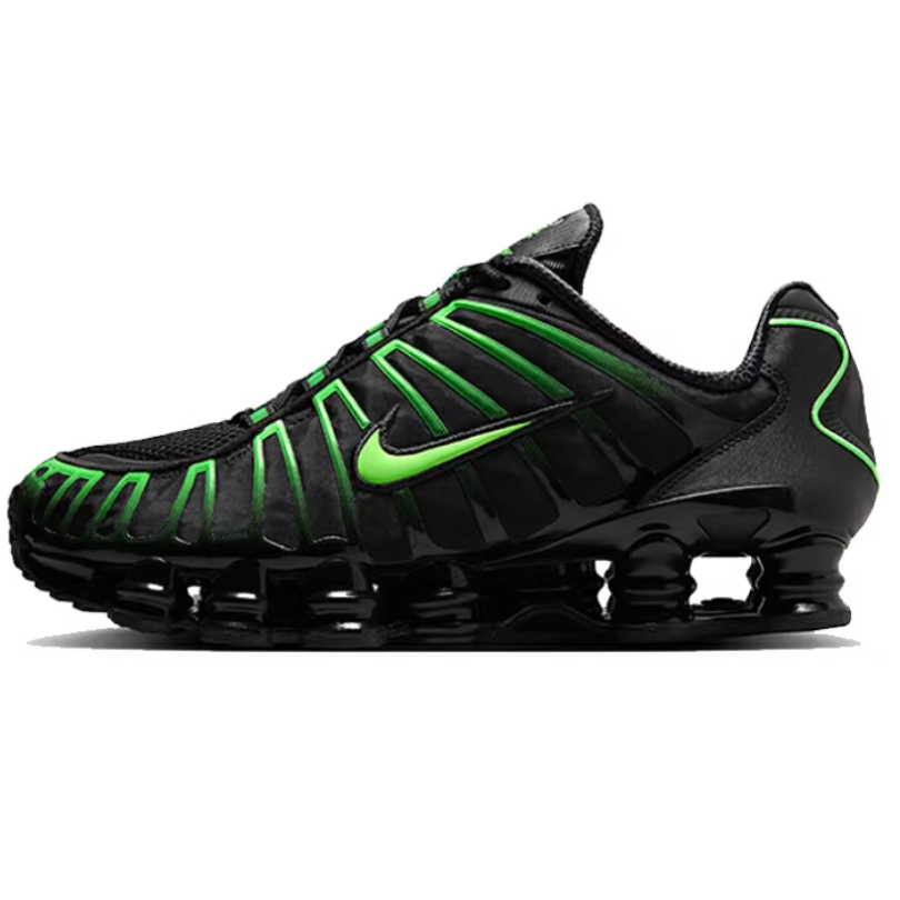 耐克NIKE男鞋Shox 黑色运动休闲鞋气柱缓震复古跑步鞋AV3595-012