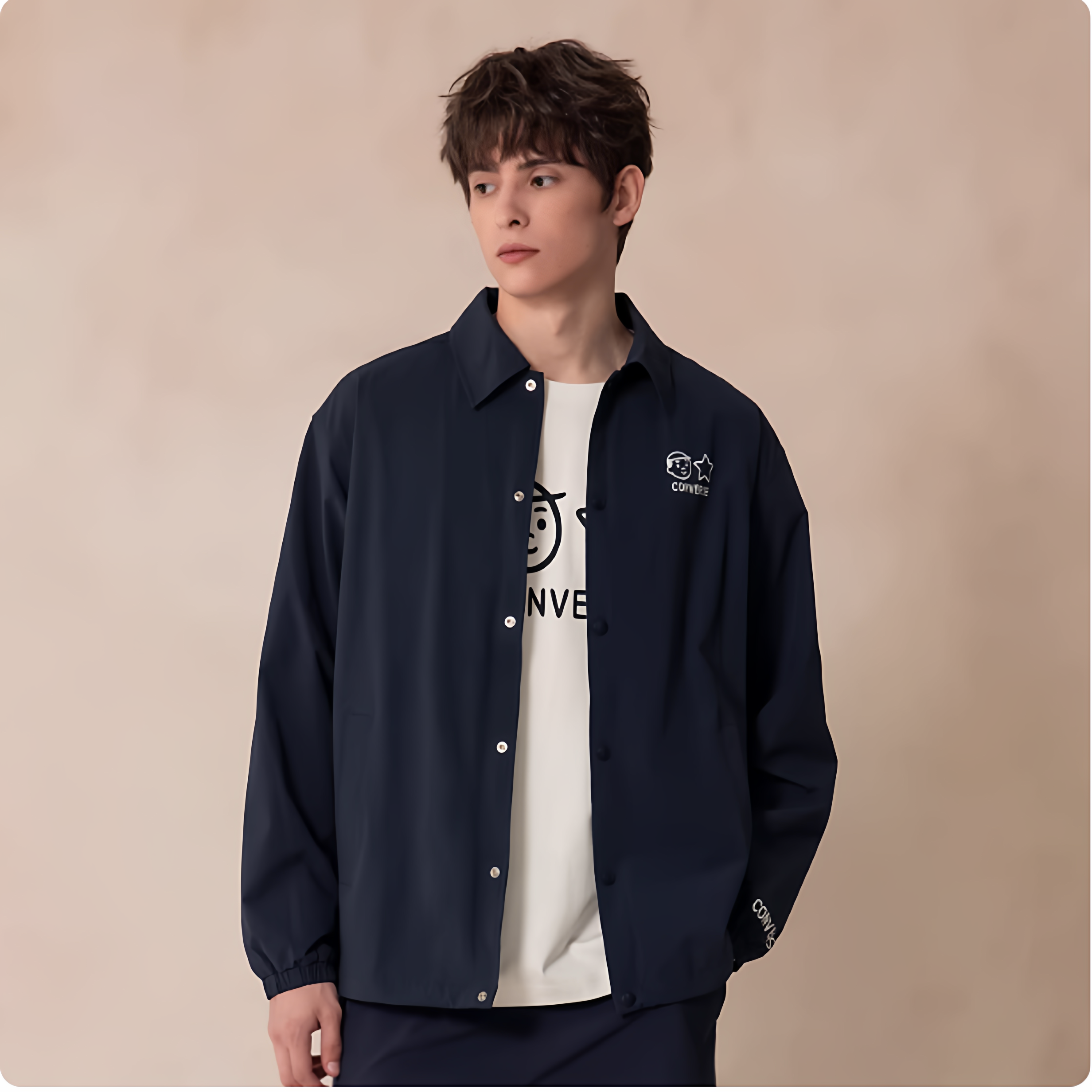 Converse匡威休闲Noritake联名男子梭织夹克外套UCH890-695-W70