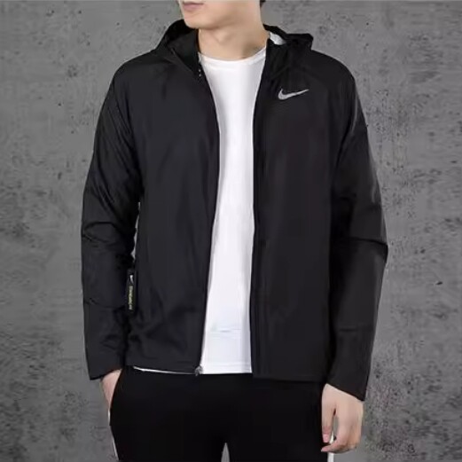 NIKe耐克男装2025春新款速干网眼透气外套健身运动跑步夹克BV4871