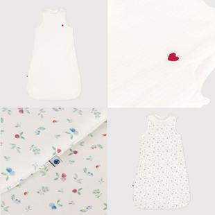 现货Petit 25春夏婴儿防踢被睡袋纯棉法国印花 Bateau童装