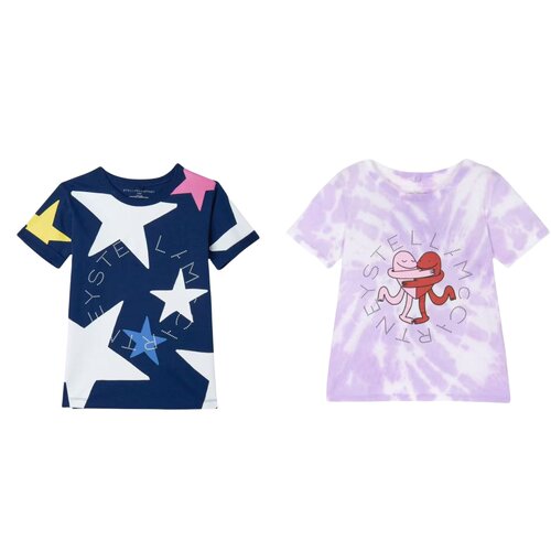 女童童装短袖T恤上衣logo