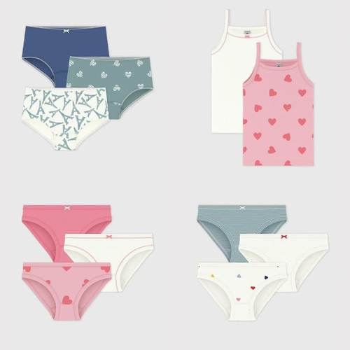 女童背心套装内搭亲肤内衣内裤