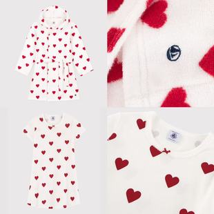 现货Petit 25春夏女童家居服睡裙浴袍纯棉 Bateau小帆船童装