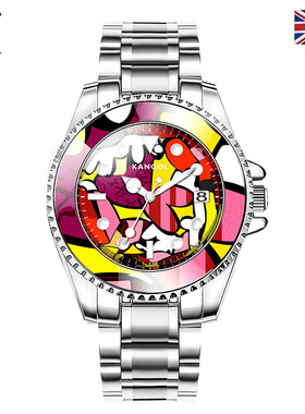 英国品牌坎戈尔袋鼠KANGOL全自动石英表女士手表学生防水-K896