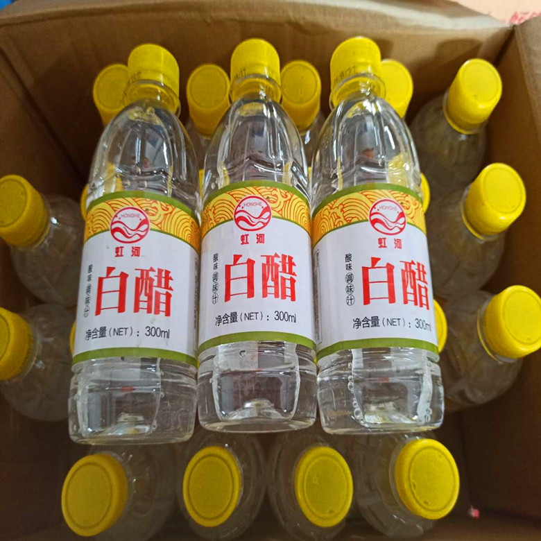 大连特产虹河白醋瓶装方便保存