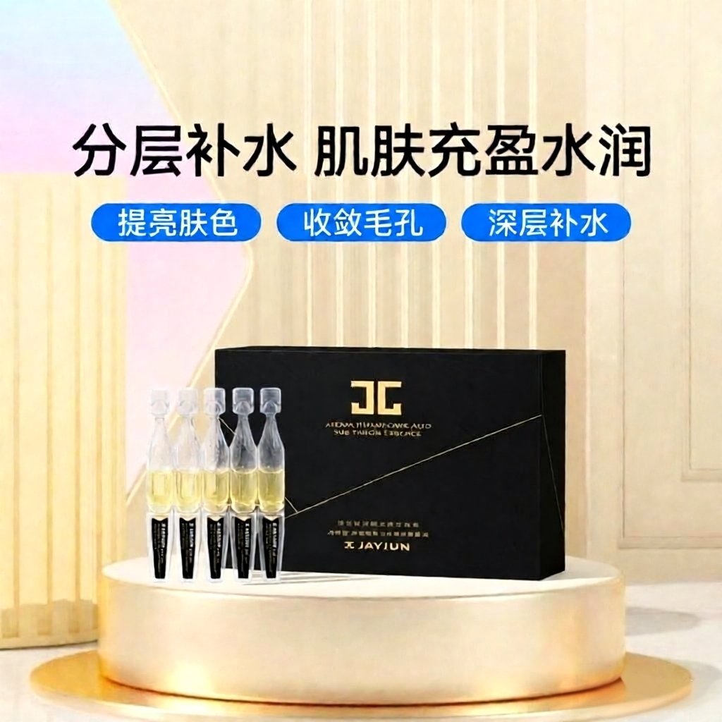 韩国JAYJUN捷俊黑金玻尿酸次抛精华原液深层补水保湿修护紧致提亮