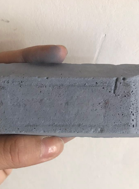 羿方鞋粉块补色翻毛皮雪地靴绒面磨砂粉上色鹿皮鞋粉普蓝色K060