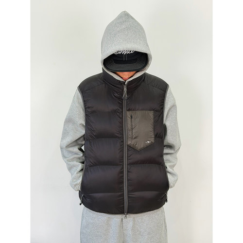 轻量化90白鸭绒三防羽绒马甲