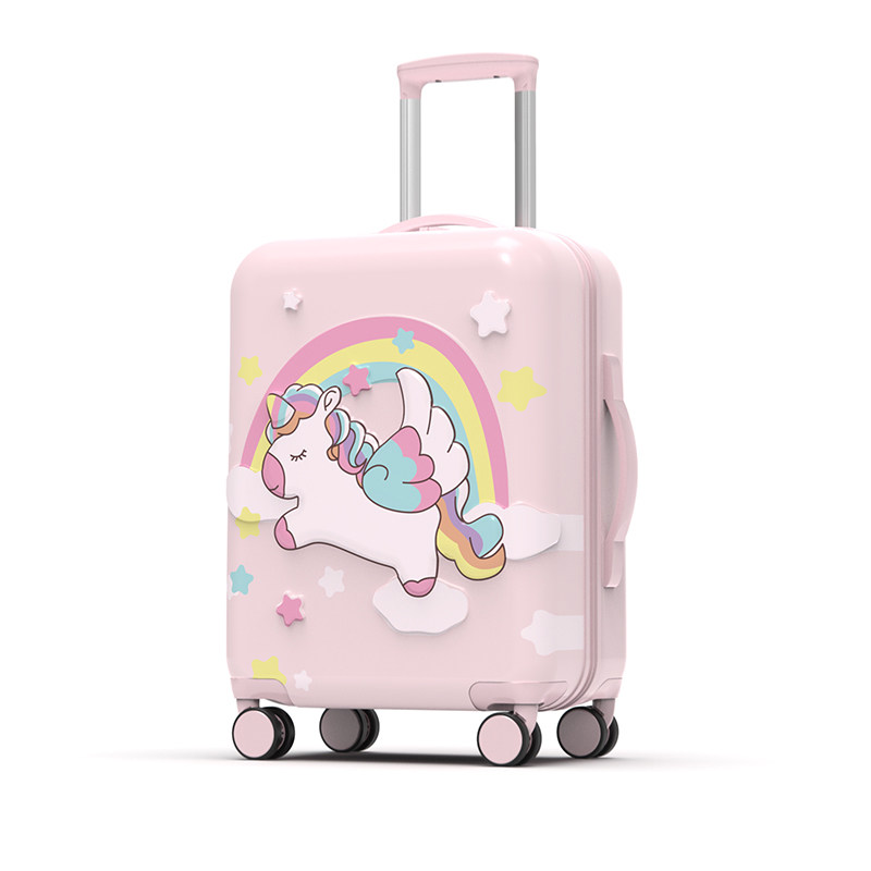 银座GINA TRAVEL KIDS儿童拉杆箱独角兽系列旅行箱登机箱20寸6758