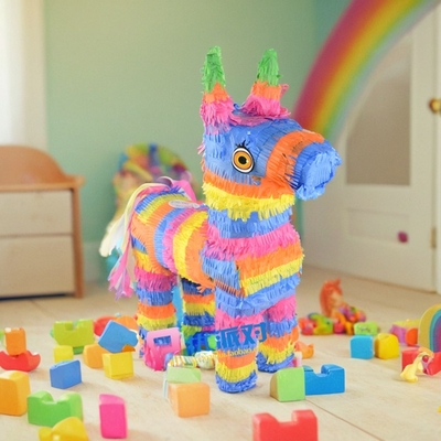 皮纳塔儿童生日派对用品聚会游戏