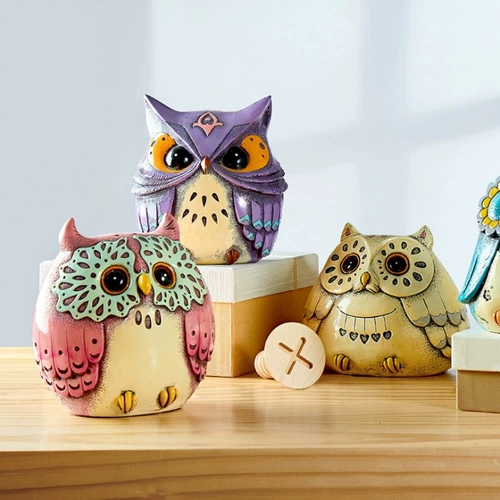 Креативная детская копилка для мальчиков и девочек, декор, сова, копилка для денег