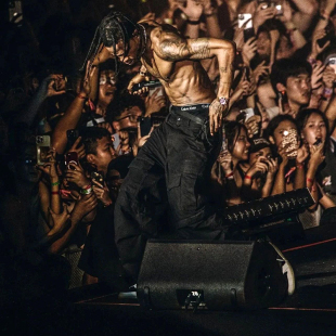 Travis Scott巴黎同款可拆卸二合一cargo水洗工装裤休闲长裤