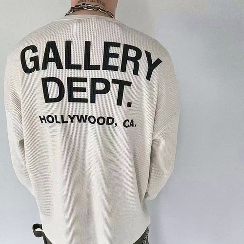 GalleryDept.华夫格面料长袖
