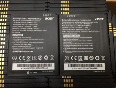 acer 宏基 BAT-A11 SP445162SE-C Liquid Z410 KT.0010K.007 电池