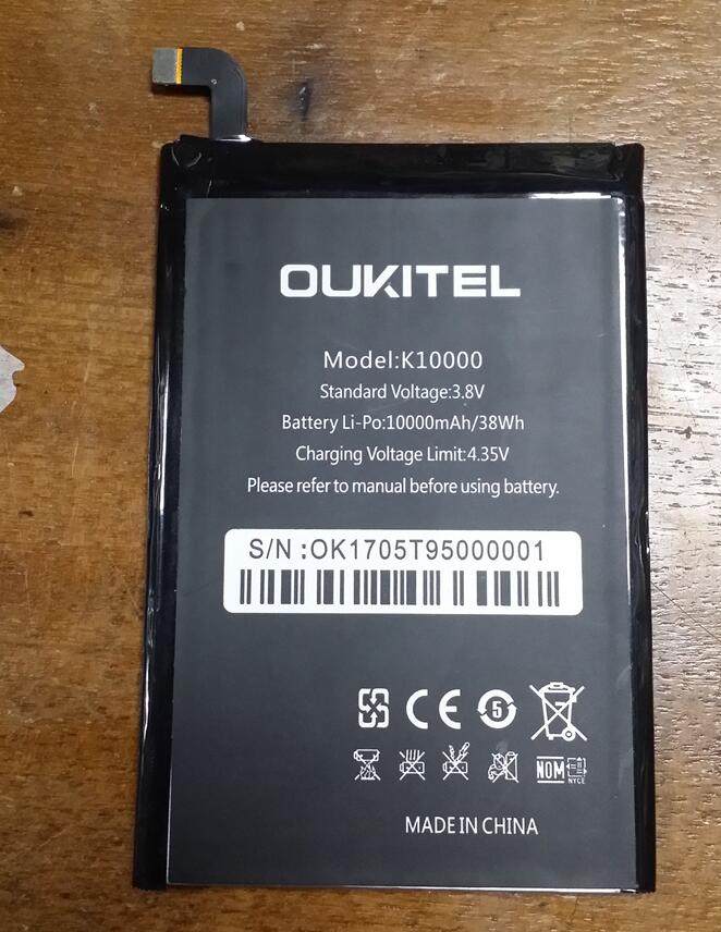 oukitel 欧奇 K10000 P6 Ulefone power手机电池 电板