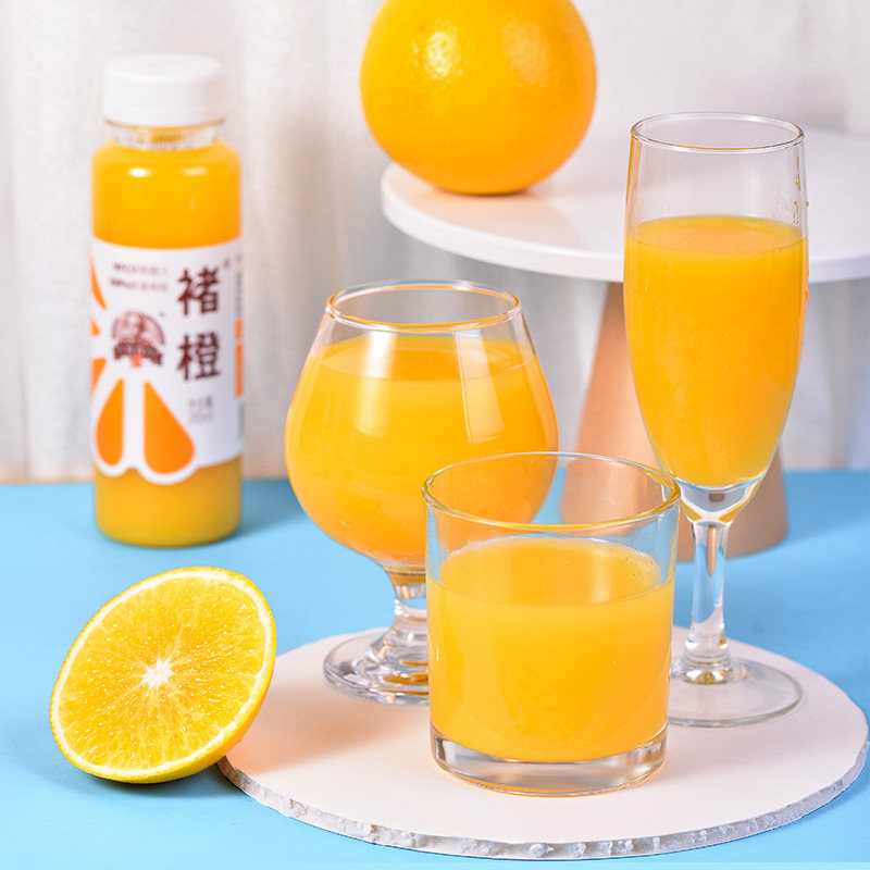 褚橙nfc鲜榨橙汁245ml*12瓶鲜榨果汁瓶装冷藏无添加