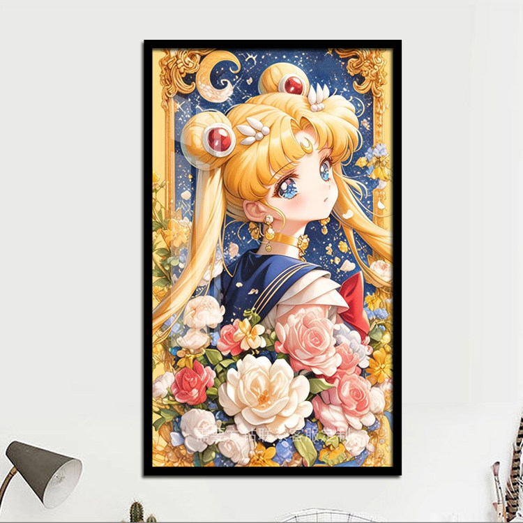 水兵月美少年战士钻石画