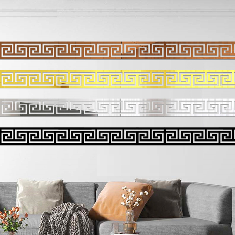 腰线客厅装饰条亚克力自粘防水条