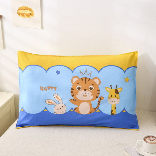 全棉卡通枕套纯棉幼儿园枕头套