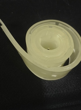 哈高B45B55洗地机防油胶条耐油聚氨酯乳白色配件