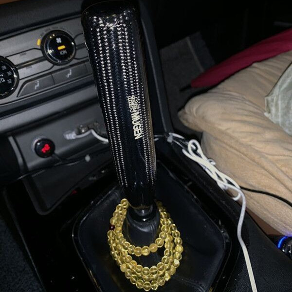 大小货车改装排挡头加长排档头汽车通用真碳纤挂挡头排挡杆波棍头