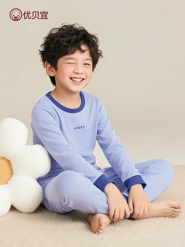 Бархатное удерживающее тепло нижнее белье, детский комплект, пижама для мальчиков, термобелье, подходит для подростков