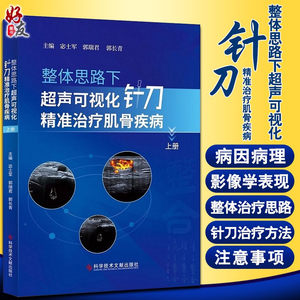 正版整体思路下超声可视化针刀精准治疗肌骨疾病上册宓士军郭瑞君郭长青主编超声学书籍 9787518974290科学技术文献出版社