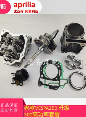宗申比亚乔VESPA250/300GTS300GTV300SR300龙嘉300升级HPE300缸头