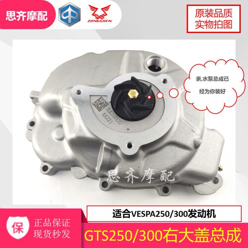 比亚乔SR250300GTS300X7曲轴箱盖