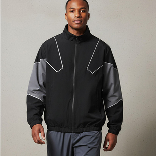 口宽松立领上衣 收袖 MCPW 速干运动外套男休闲春秋夹克拉链长袖