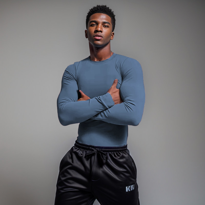 MCPW 高弹跑步健身衣服男速干训练长袖T恤磨毛秋冬保暖运动紧身衣,运动服/休闲服装,健身衣,淘宝优惠券,粉丝福利购,淘宝优惠卷