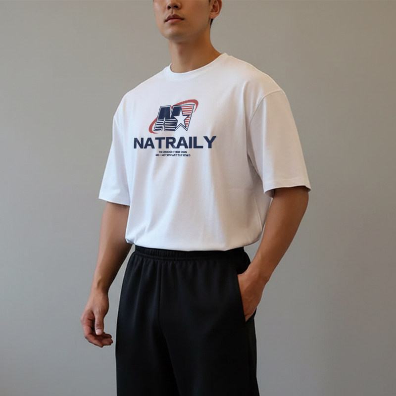 MCPW 美式短袖T恤男健身圆领宽松休闲运动上衣潮牌夏季250429C,男装,T恤,淘宝优惠券,粉丝福利购,淘宝优惠卷