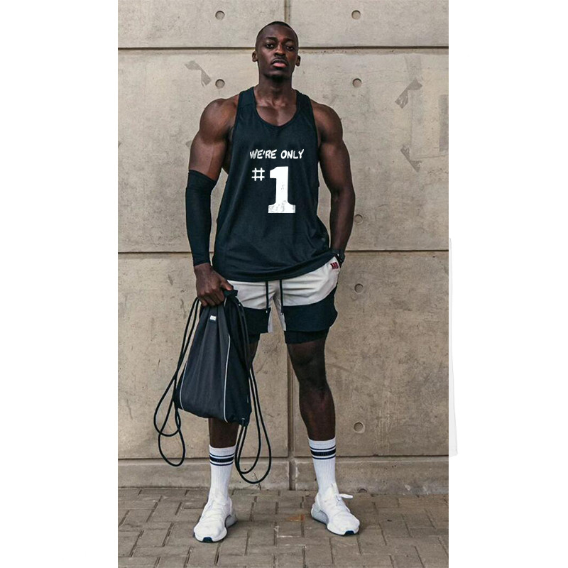 MCPW 工字健身夏季跑步背心男运动无袖速干高弹训练服T恤240227M,运动服/休闲服装,健身衣,淘宝优惠券,粉丝福利购,淘宝优惠卷