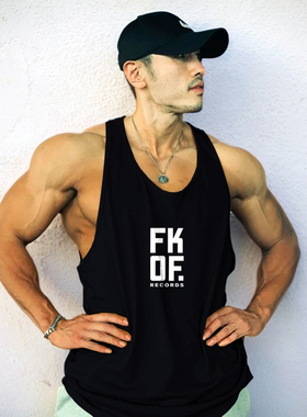 MCPW 速干背心男透气薄款工字型健身衣服肌肉训练运动t恤240312B