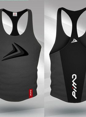 MCPW无袖速干工字健身背心男肌肉运动跑步器械训练服上衣打底衫夏