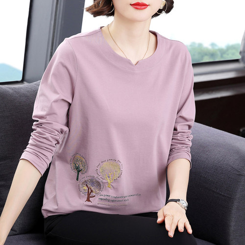 不起球不褪色不缩水减龄宽松上衣