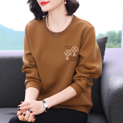 不起球不褪色不缩水宽松减龄卫衣