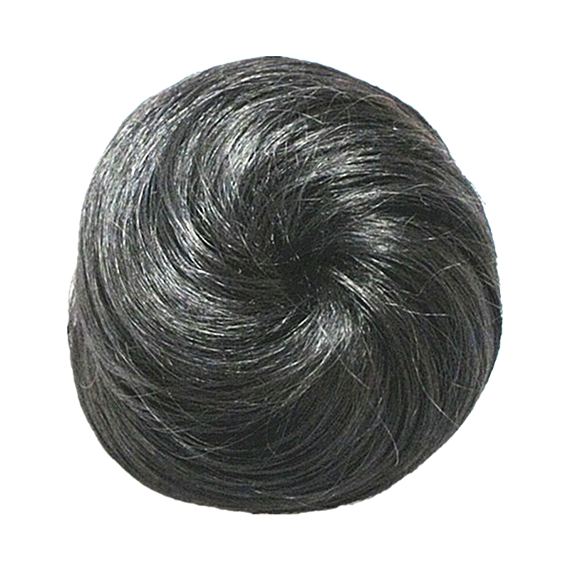 发包丸子头汉服假发影楼晚礼服