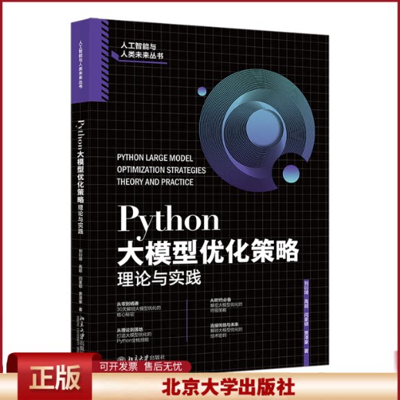 正版 PYTHON大模型优化策略:理论与实践 刘衍琦, 高超 ,闫家硕 ,贾泽豪 著 著 北京大学出版社 9787301362747