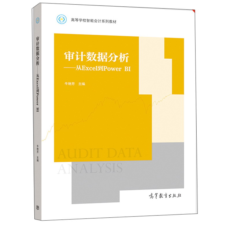 正版 审计数据分析:从Excel到Power BI 牛艳芳主编 高等教育出版社 9787040558180