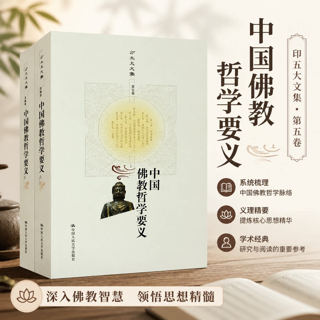 中国佛教哲学要义 上下 全2册方立天 中国人民大学9787300156828
