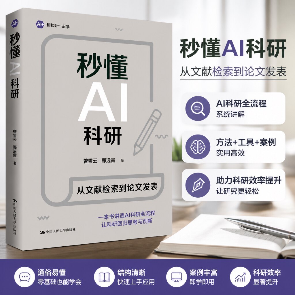 秒懂AI科研从文献检索到论文发表