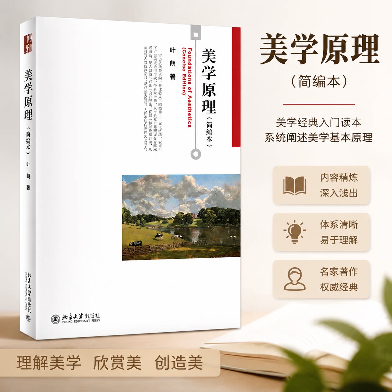 美学原理 简编本 叶朗 美学历史 审美活动 美感分析 美和美感的社会性 艺术美 审美人生 技术美 科学美 社会美 北京大学